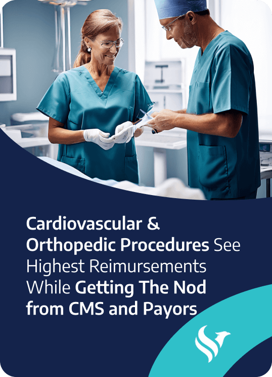 Cardiovascular & Orthopedic Procedures See Highest Reimbursements While Getting the Nod from CMS and Payors